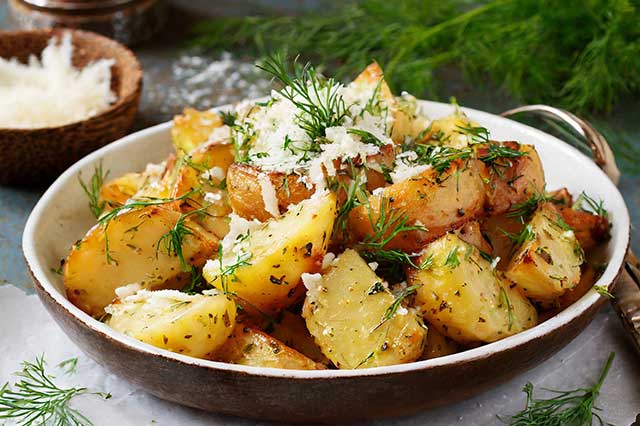 Firefly Pommes de Terre Roties a lAneth et au Parmesan 267 1