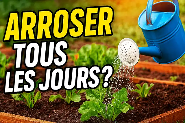 Faut il arroser le potager tous les jours