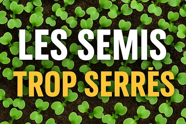 les semis trop serres