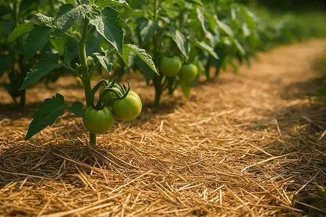 paillage indispensable tomates plein sud