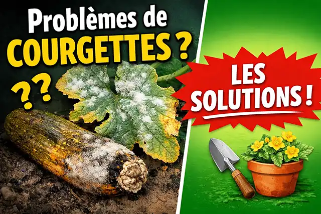 Maladies et problèmes des courgettes reconnaître et traiter facilement