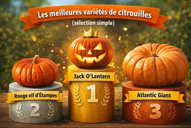 Les meilleures variétés de citrouilles