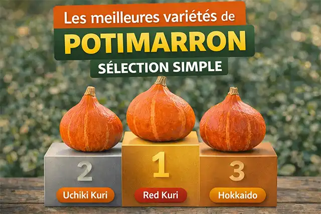 Les meilleures variétés de potimarron (sélection simple)