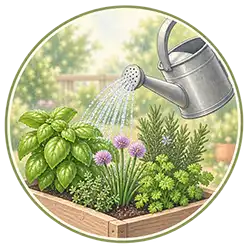 Comment arroser les plantes aromatiques 2
