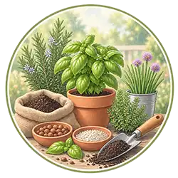 Quelle terre pour les plantes aromatiques